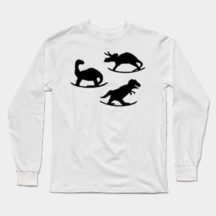 Rock-a-saurus Rex Long Sleeve T-Shirt